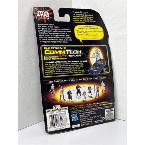 Star Wars Episode 1 TPM Darth Maul MOC 1998 Hasbro - Picture 2 of 7